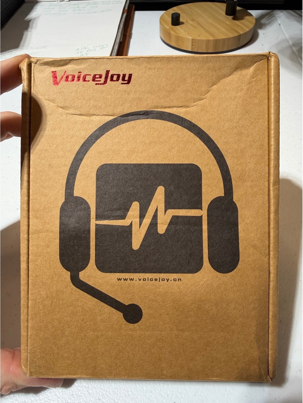 VoiceJoy headset with microphone